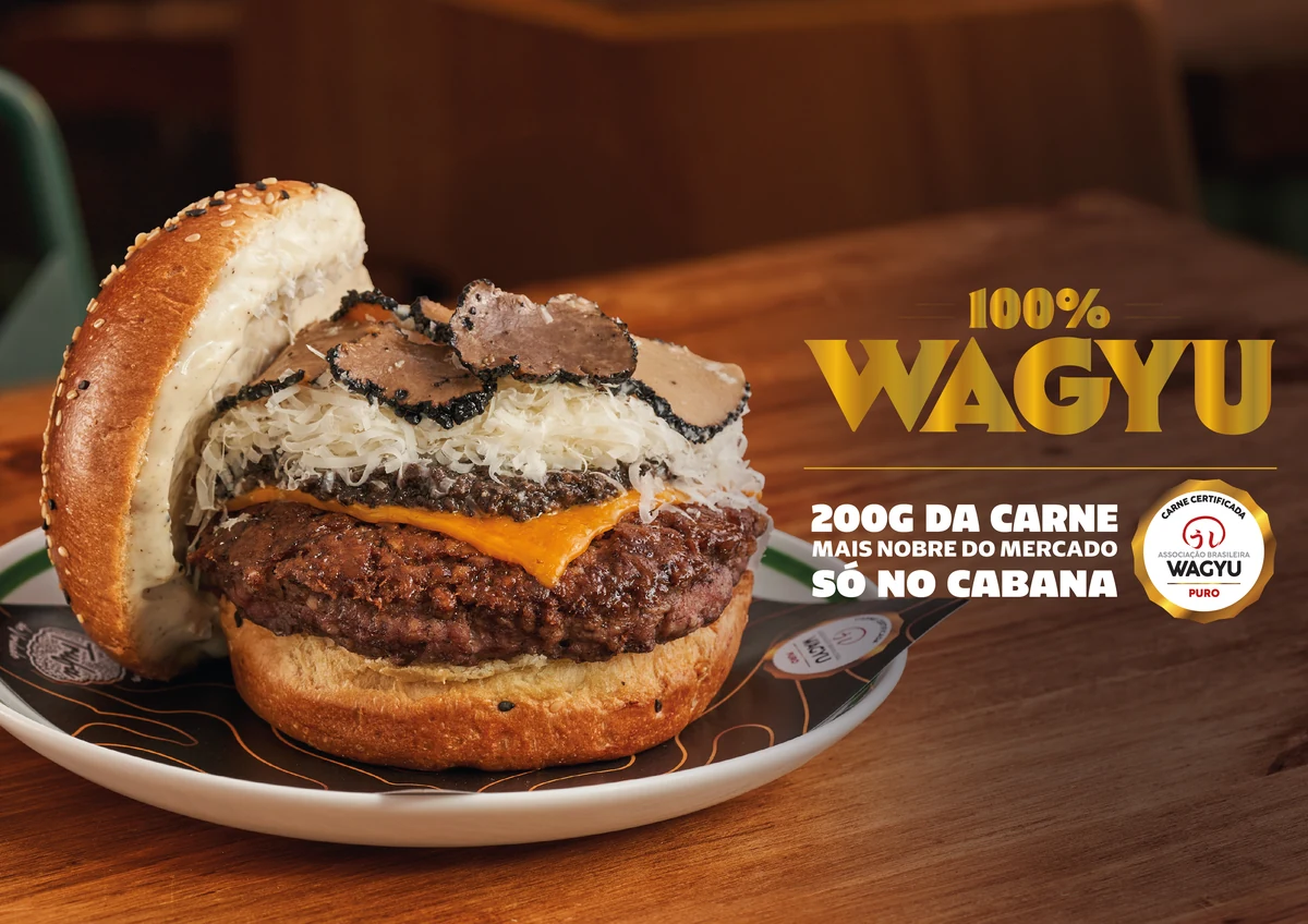 The Truffle Wagyu - 100% Wagyu - Cabana Burger